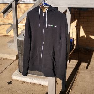 Native Roots "STAFF" Full-Zip  Hoodie XL Black/Green/White